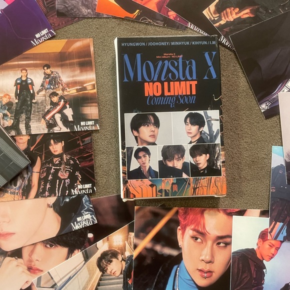 NEW KPOP MONSTA X LOMO CARDS - Picture 4 of 5